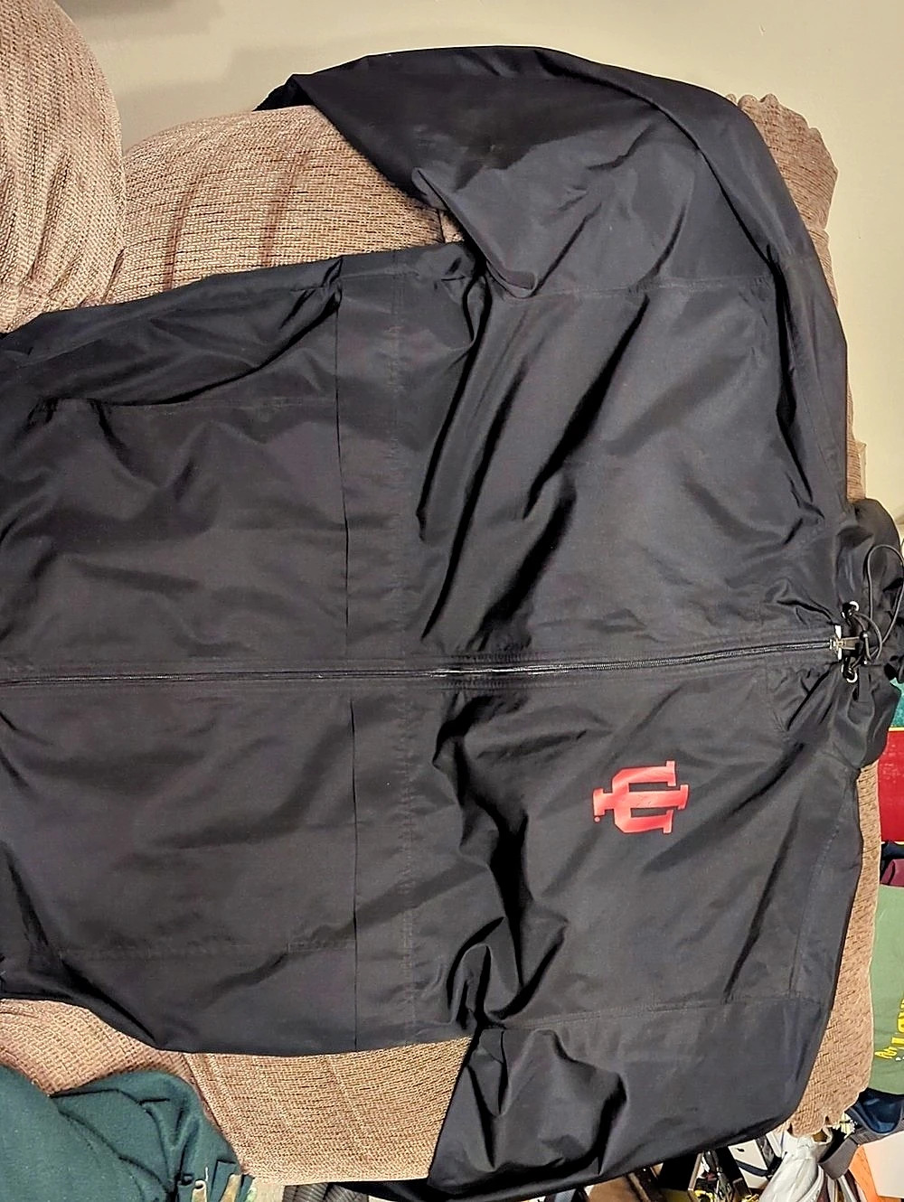 Champion Indiana Black Varsity Jacket 2XL